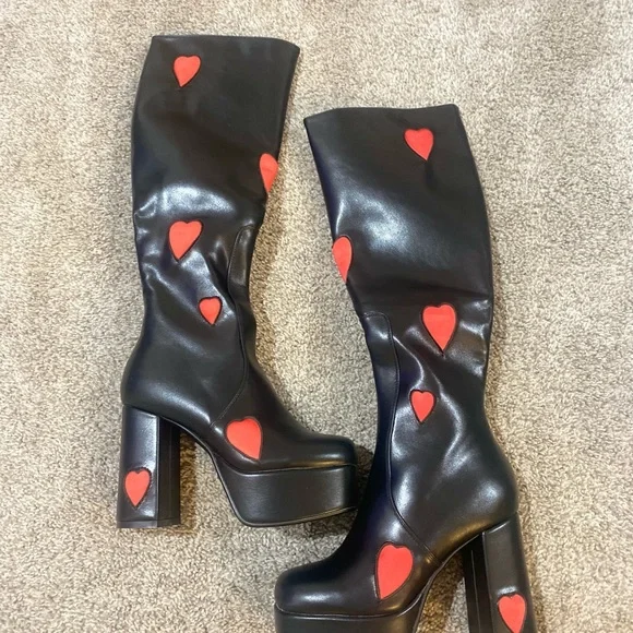 Lamoda Red Heart Boots